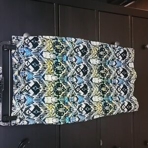 2b bebe Printed Cttn/spn Midi Skirt